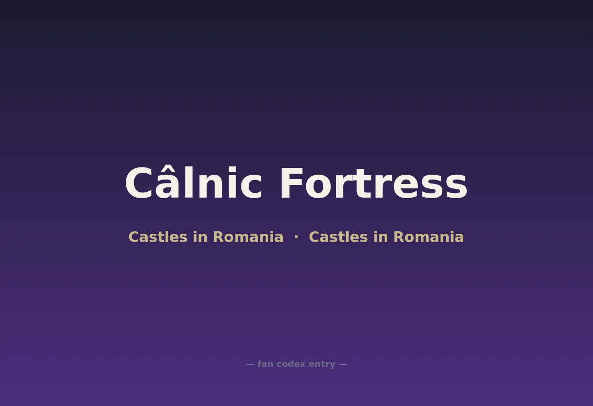 Câlnic Fortress