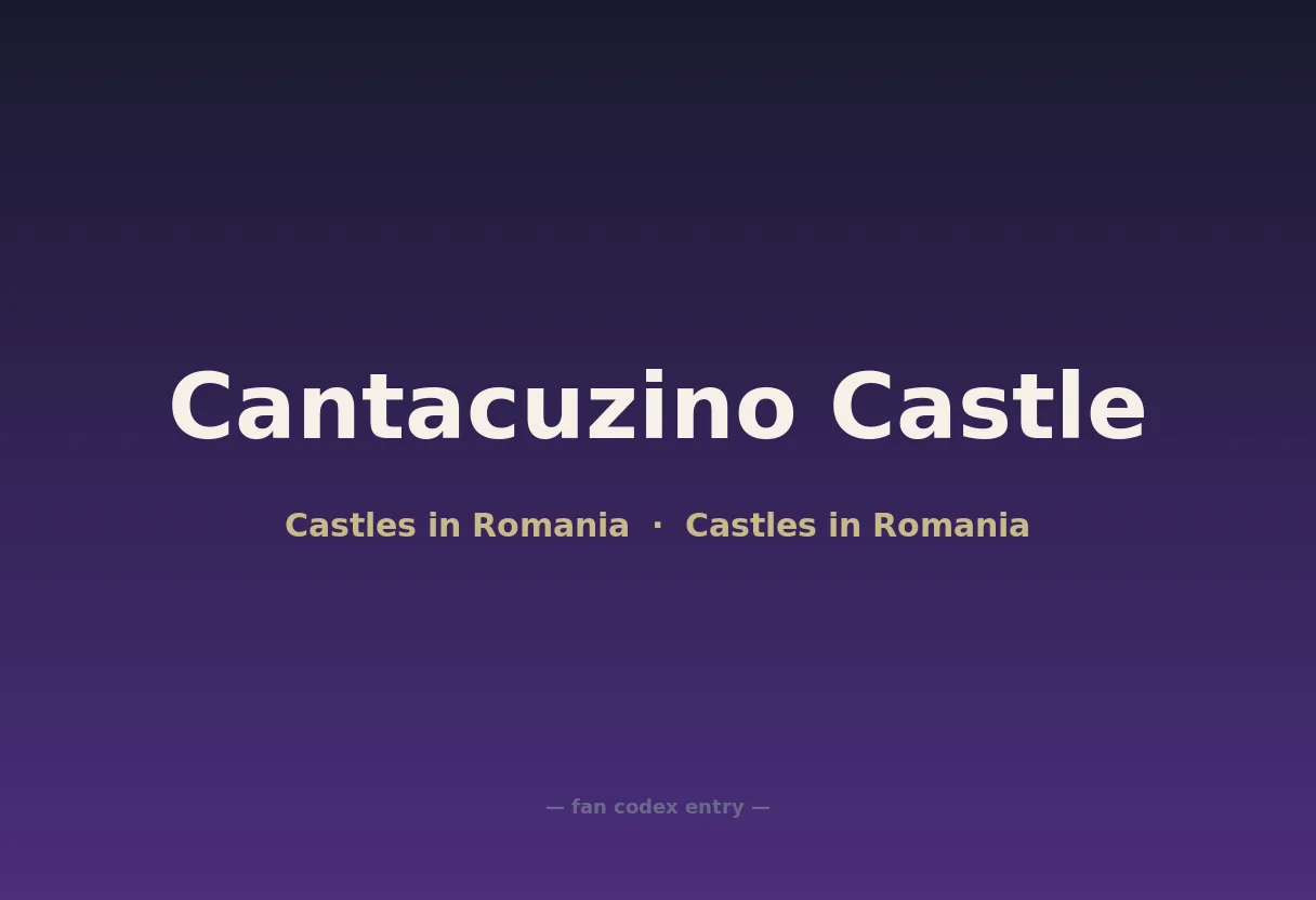 Cantacuzino Castle